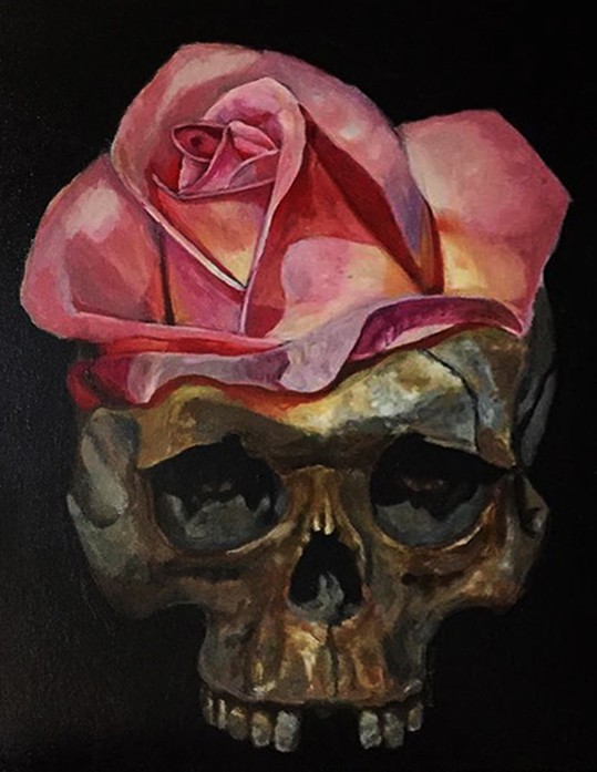 Skull and Rose